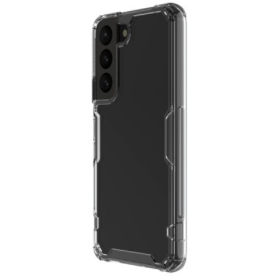 „Nillkin“ Nature TPU Pro Samsung Galaxy S22 5G (SM-S901X) pastiprinātas aizsardzības cieta silikona dzidrs vāciņš | Vacins.lv