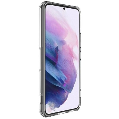 „Nillkin“ Nature TPU Pro Samsung Galaxy S22 5G (SM-S901X) pastiprinātas aizsardzības cieta silikona dzidrs vāciņš | Vacins.lv
