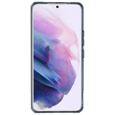„Nillkin“ Nature TPU Pro Samsung Galaxy S22 5G (SM-S901X) dzidrs pastiprinātas aizsardzības cieta silikona zils vāciņš | Vacins.