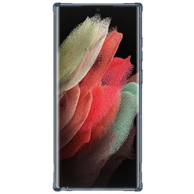 „Nillkin“ Nature TPU Pro Samsung Galaxy S22 Ultra 5G (SM-S908X) dzidrs pastiprinātas aizsardzības cieta silikona zils vāciņš | V