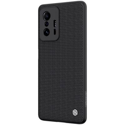 Xiaomi 11T (11T Pro) „Nillkin“ Textured Case melns apvalks | vacins.lv