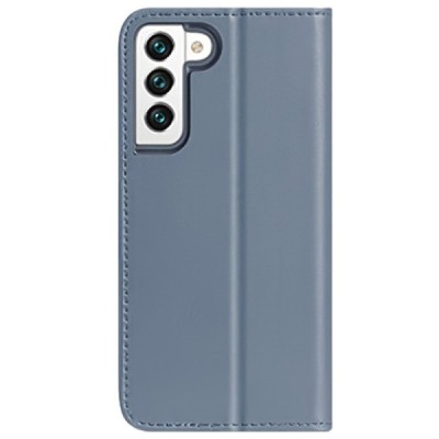 Samsung Galaxy S22+ 5G (SM-S906X) „Dux Ducis“ Hivo sērijas zils ādas atvērams maciņš | Vacins.lv