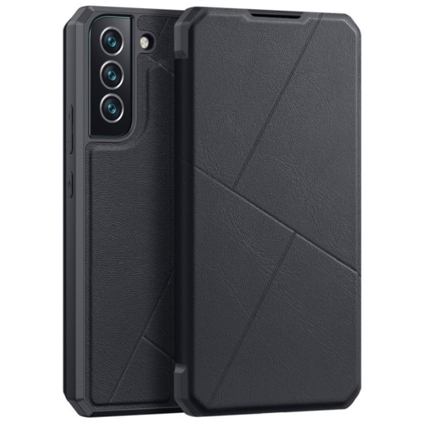 „Dux Ducis“ Skin X atvērams maciņš - melns (Galaxy S22+ 5G)