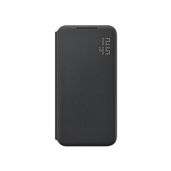 „Samsung“ Smart Led View Cover atverčiamas dėklas - juodas (Galaxy S22 5G)