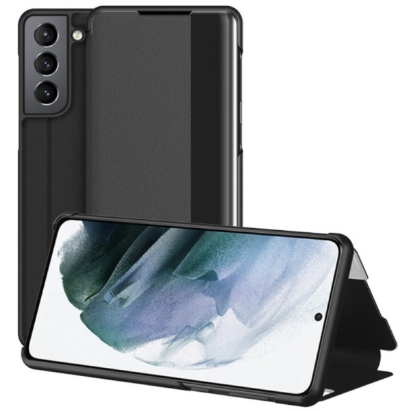 „View Line“ atvērams maciņš - melns (Galaxy S22+ 5G)
