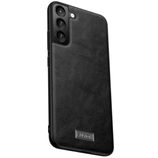 „Sulada“ Leather ādas apvalks - melns (Galaxy S22+ 5G)