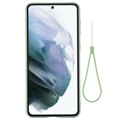 Samsung Galaxy S22 5G (SM-S901X) Shell cieta silikona (TPU) apvalks - zaļš | Vacins.lv