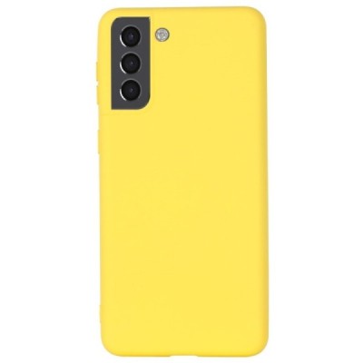 Samsung Galaxy S22 5G (SM-S901X) Shell cieta silikona (TPU) apvalks - dzeltens | vacins.lv