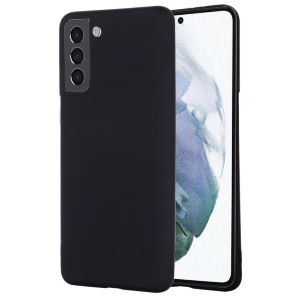 „Shell“ kieto silikono (TPU) dėklas - juodas (Galaxy S22+ 5G)