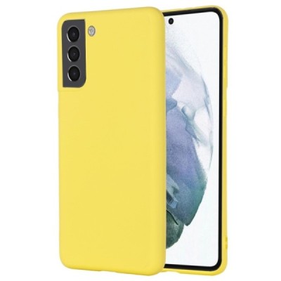 Samsung Galaxy S22+ 5G (SM-S906X) Shell cieta silikona (TPU) apvalks - dzeltens | vacins.lv