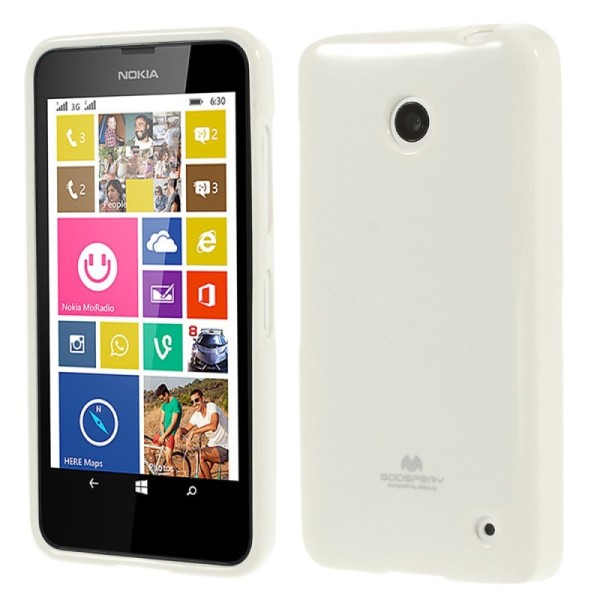 „Mercury“ futrālis - balts (Lumia 630 / 635)