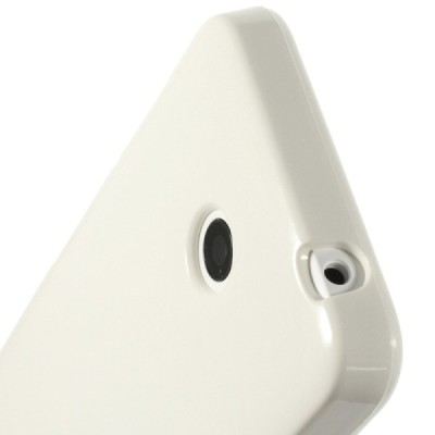 Nokia Lumia 635 Mercury balts cieta silikona (TPU) futrālis / Vacins.lv