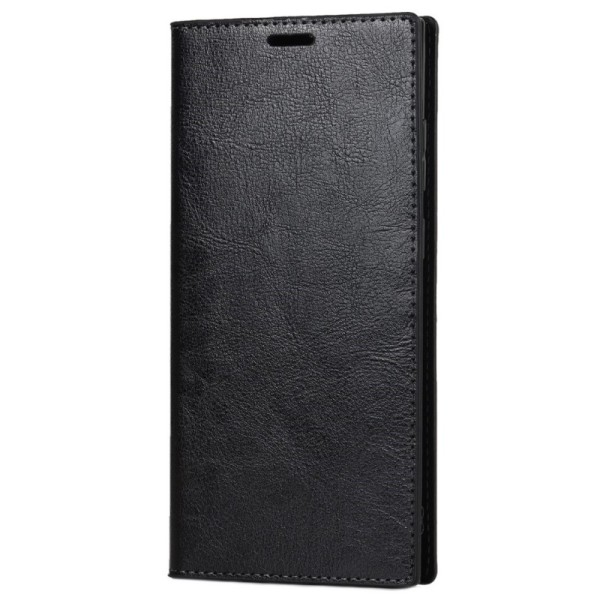 „Deluxe“ atvērams maciņš - melns (Galaxy S22 Ultra 5G)