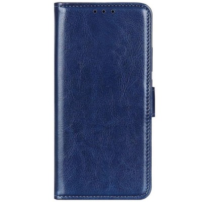 Samsung Galaxy S22 Ultra 5G (SM-S908X) atvēramais ādas zils maciņš (maks) | Vacins.lv