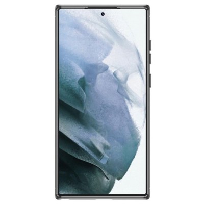 Samsung Galaxy S22 Ultra 5G (SM-S908X) „Carbon“ cieta silikona (TPU) melns apvalks | vacins.lv