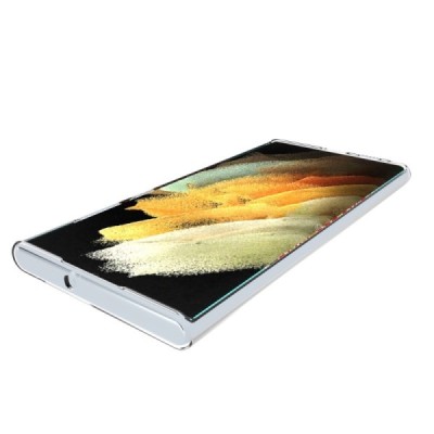 Samsung Galaxy S22 Ultra 5G (SM-S908X) kieto silikono TPU skaidrus dėklas - nugarėlė | Priedai.lt