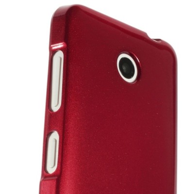 Nokia Lumia 635 Mercury raudonas kieto silikono tpu dėklas - nugarėlė / Priedai.lt