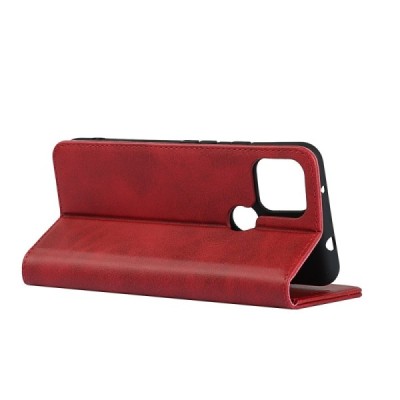 Google Pixel 5A 5G „Split“ sērijas sarkans atvērams maciņš, maks | Vacins.lv