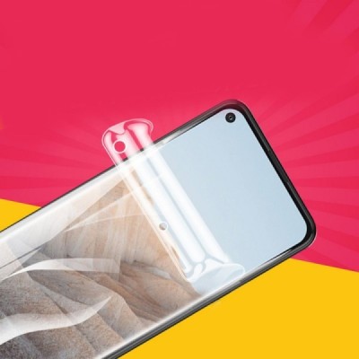 Google Pixel 5A 5G Calans skaidri apsauginė pilnai dengianti ekrano plėvelė | Priedai.lt