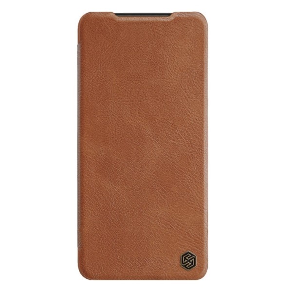 „Nillkin“ Qin Pro atvēramais maciņš - brūns (Galaxy A53)