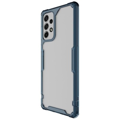 „Nillkin“ Nature TPU Pro Samsung Galaxy A53 5G (SM-A536B) dzidrs pastiprinātas aizsardzības cieta silikona zils vāciņš | Vacins.