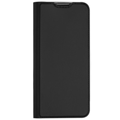 Samsung Galaxy A13 4G (SM-A135F, SM-A137F) „Dux Ducis“ Skin sērijas melns ādas atvērams maciņš | Vacins.lv