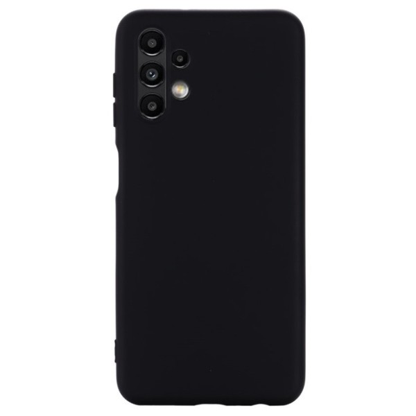 „Shell“ kieto silikono (TPU) dėklas - juodas (Galaxy A13 4G)