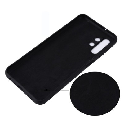 Samsung Galaxy A13 4G (SM-A135F, SM-A137F) Shell kieto silikono TPU juodas dėklas - nugarėlė | Priedai.lt