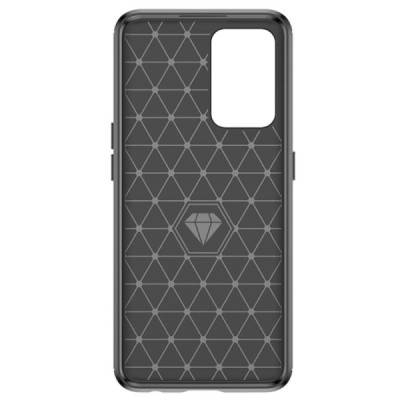 OnePlus Nord CE 2 „Carbon“ cieta silikona (TPU) melns apvalks | vacins.lv