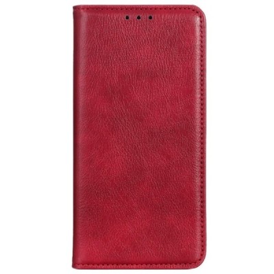 Xiaomi Redmi Note 11 4G Solīds sērijas bordo atvērams maciņš, maks | Vacins.lv