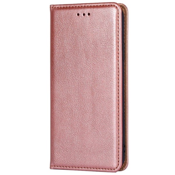 Solīds atvērams maciņš - rozs (Galaxy S22 Ultra 5G)