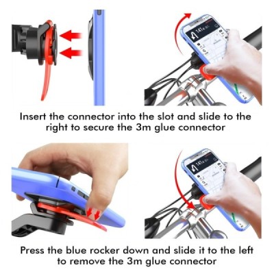 „HL-143A“ Out Front Mount telefona veloturētājs | Vacins.lv