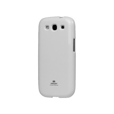 Samsung Galaxy S3 i9300 Mercury baltas kieto silikono tpu dėklas - nugarėlė / Priedai.lt