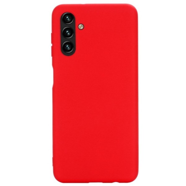 „Shell“ kieto silikono (TPU) dėklas - raudonas (Galaxy A13 5G / A04s)