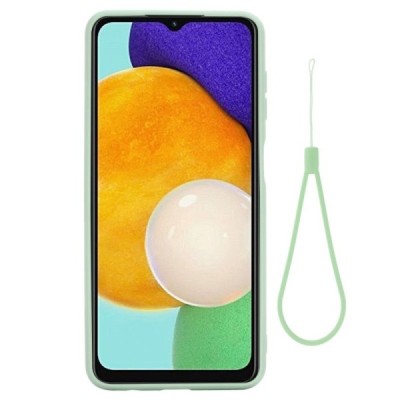 Samsung Galaxy A13 5G (A04s) „Shell“ cieta silikona (TPU) zaļš apvalks | Vacins.lv