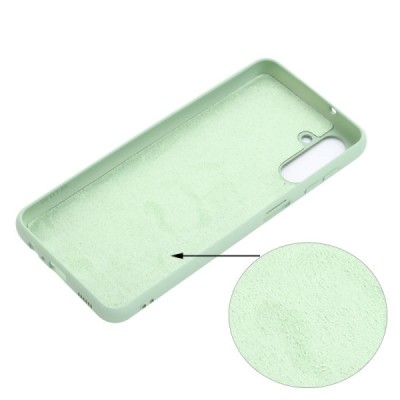 Samsung Galaxy A13 5G (A04s) „Shell“ cieta silikona (TPU) zaļš apvalks | Vacins.lv