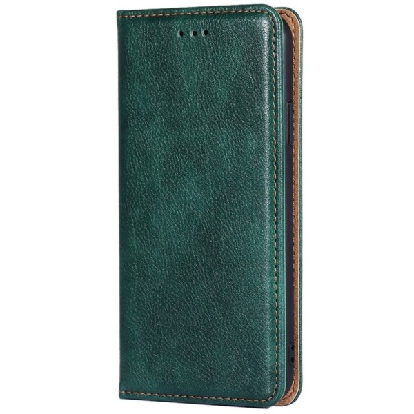 Solīds atvērams maciņš - zaļš (Galaxy A53)