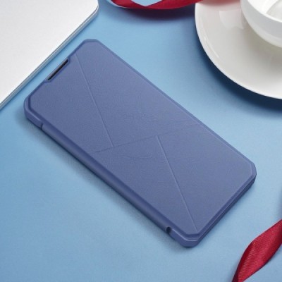 Samsung Galaxy A53 5G (SM-A536B) Dux Ducis Skin X sērijas zils ādas atvērams maciņš | Vacins.lv