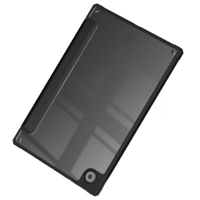 Samsung Galaxy Tab A8 10.5 2021 (X200, X205) „Deluxe“ atvēramais melns maciņš | Vacins.lv