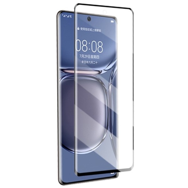 „Mocolo“ Tempered Glass ekrāna aizsargstikls 0.26 mm - melns (P50 Pro)