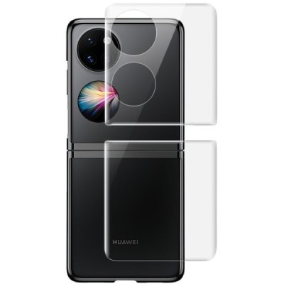 Huawei P50 Pocket aizsargplēves ekrānam un aizmugurējai daļai - dzidras | Vacins.lv