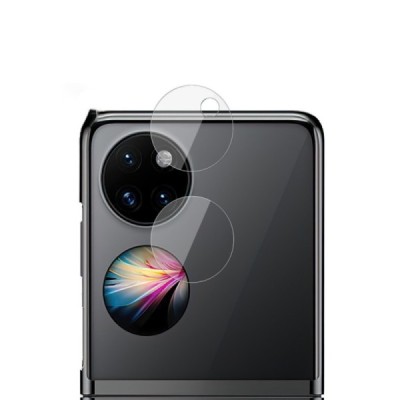 Huawei P50 Pocket dzidrs „Imak“ aizmugurējās kameras aizsargstikls 0.33 mm (Tempered Glass) | Vacins.lv