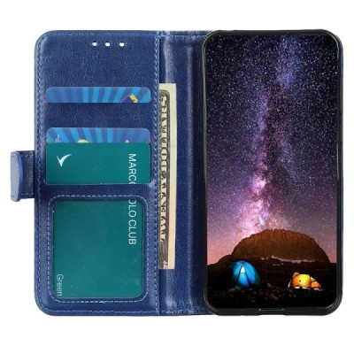 Xiaomi Poco X4 Pro sērijas zils atvērams maciņš, maks | Vacins.lv