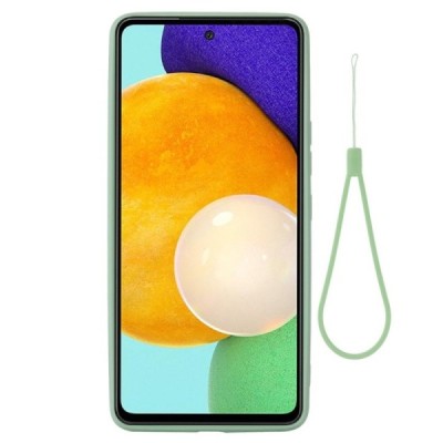 Samsung Galaxy A53 5G (SM-A536B) „Shell“ cieta silikona (TPU) zaļš apvalks | Vacins.lv