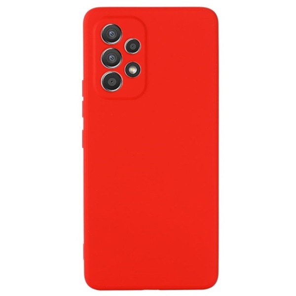 „Shell“ cieta silikona (TPU) apvalks - sarkans (Galaxy A53)