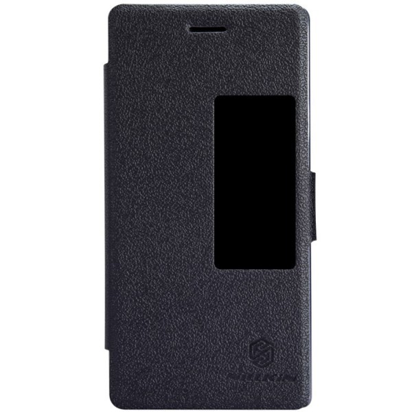 „Nillkin“ Fresh atverčiamas dėklas - juodas (Ascend P7)