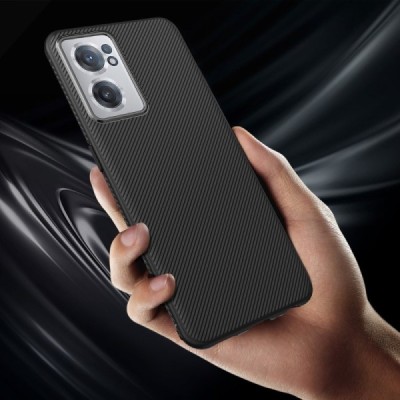 OnePlus Nord CE 2 cieta silikona (TPU) melns apvalks | vacins.lv