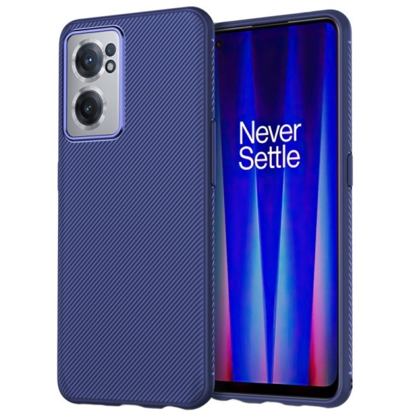 „Jazz“ cieta silikona (TPU) apvalks - zils (OnePlus Nord CE 2)