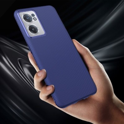 OnePlus Nord CE 2 cieta silikona (TPU) zils apvalks | vacins.lv