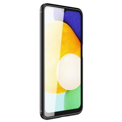 Samsung Galaxy A13 5G (A04s) Carbon kieto silikono TPU juodas dėklas - nugarėlė | Priedai.lt